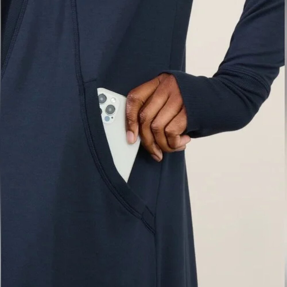 Athleta | Wrap | Pranayama Long Wrap | Navy - Picture 8 of 11